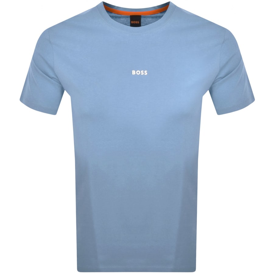Hugo boss blue t shirt shop